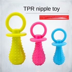 Pet dog TPR flavor bite resistant pet pacifier chew toy dog molar toy Pet dog TPR flavor bite resistant pet pacifier chew toy dog molar toy