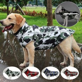 Winter windproof dog warm clothing; dog jacket; dog reflective clothes (colour: Red Graffiti, size: 5XL) Winter windproof dog warm clothing; dog jacket; dog reflective clothes (colour: Red Graffiti, size: 5XL)
